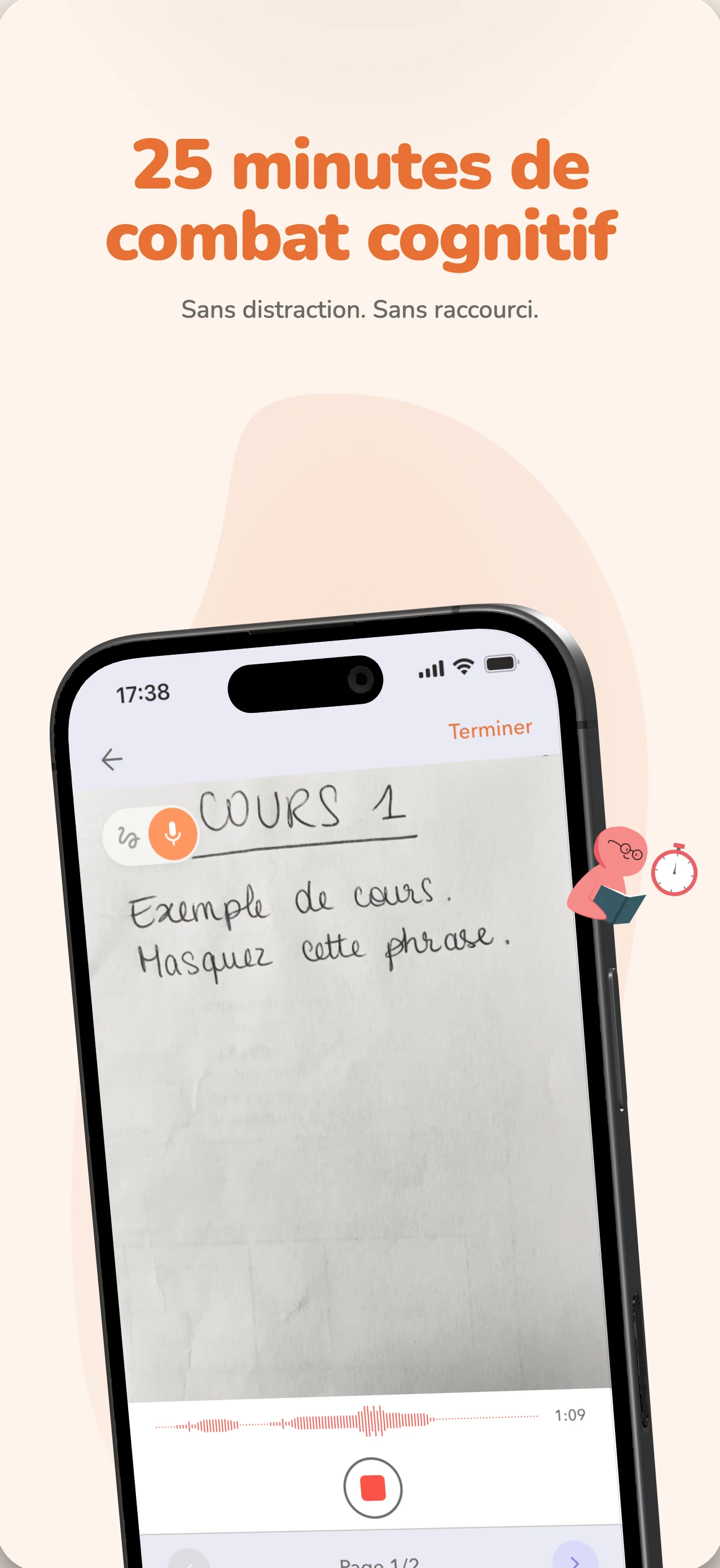 Ganesh'up — minuteur Pomodoro intégré