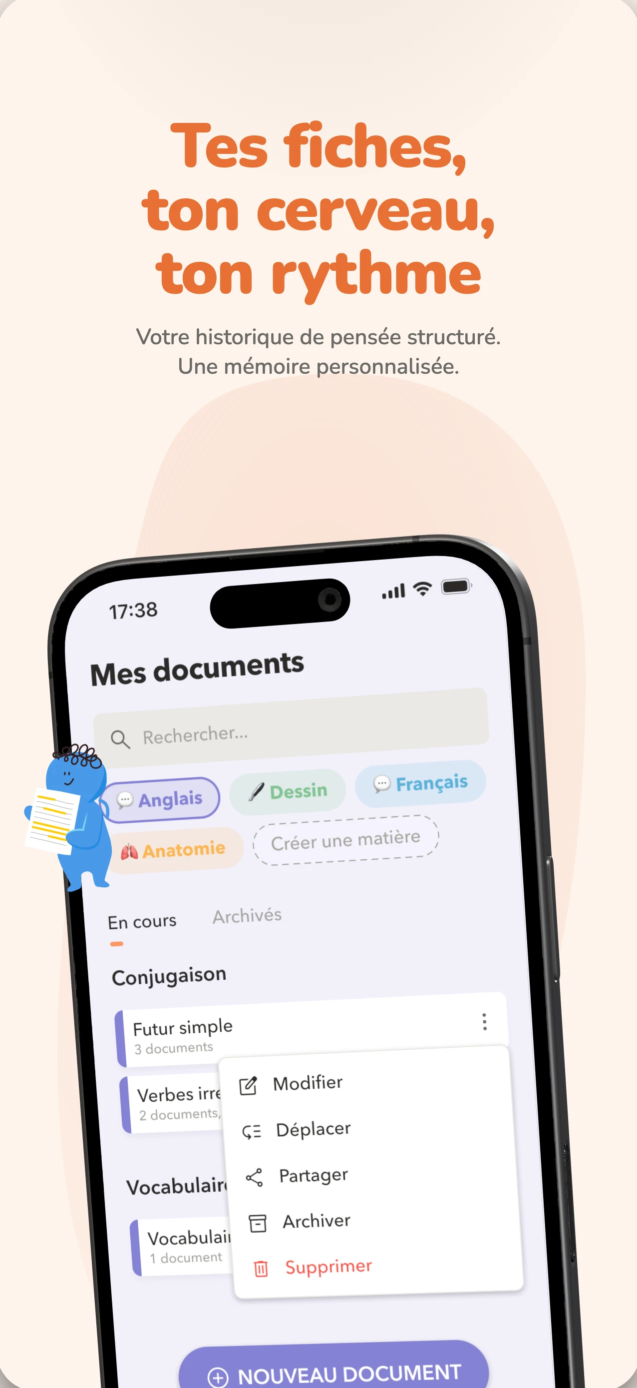 Ganesh'up — bibliothèque de fiches par matière